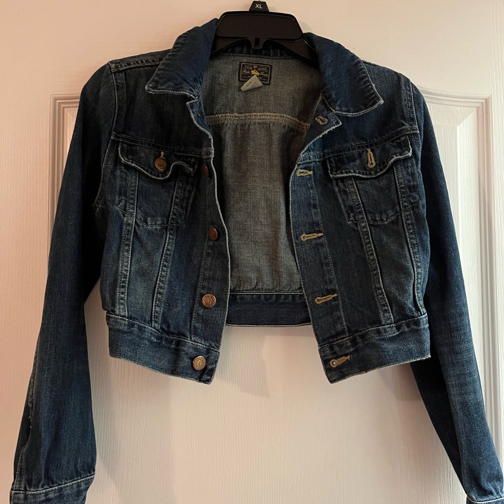 Ralph Lauren girl’s cropped denim jacket